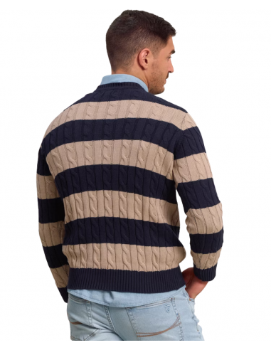 Jersey de ochos y rayas