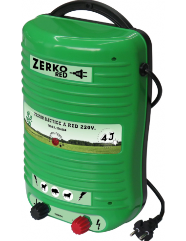 Pastor eléctrico Zerko - red (4 Julios)