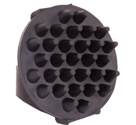 Cepillo de masaje de goma Premiere