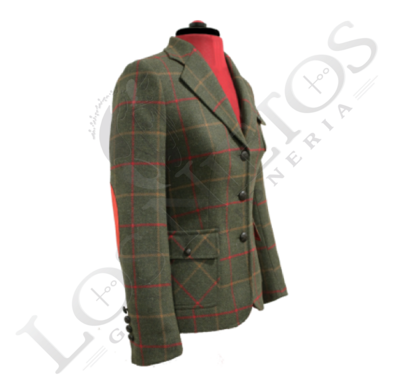 chaqueta verde mujer