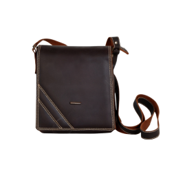 Bolsito Amazona Riñonera Cuero Picado Flores