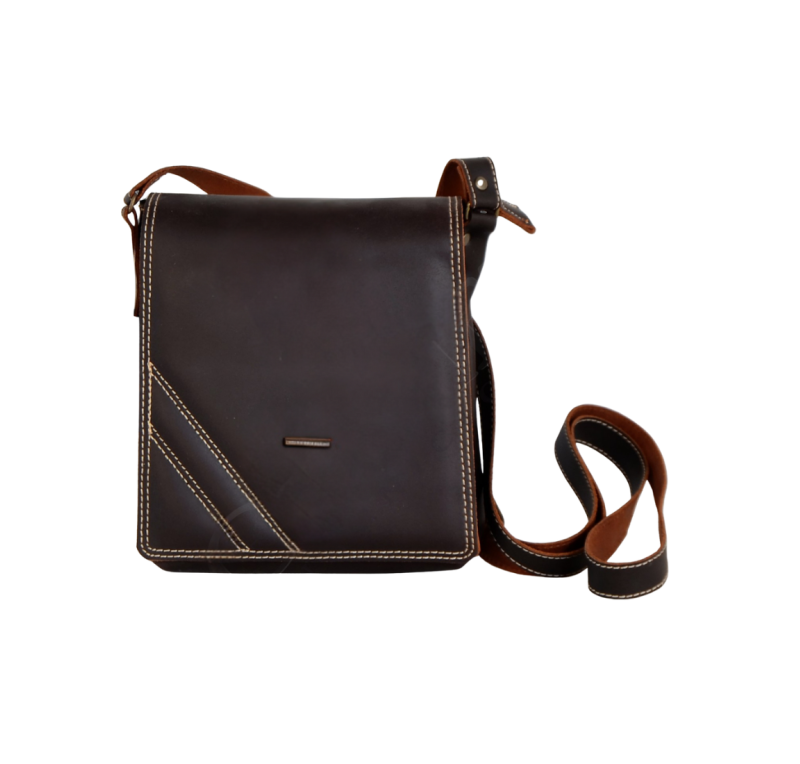 Bolsito Amazona Riñonera Cuero Picado Flores