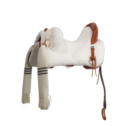 Silla vaquera mixta de fibra modelo Laura | Varios colores