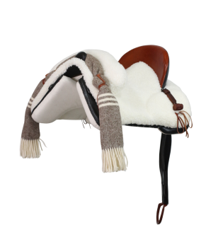 Silla vaquera mixta de fibra modelo Laura | Varios colores