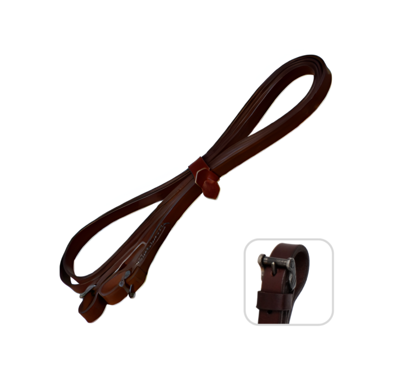 Falsa rienda vaquera con fundones 'Los Nietos' | Hebillas fragua