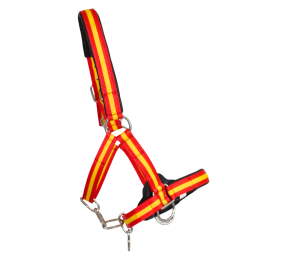 Cabezada cuadra nylon extra "Los Nietos Dressage" | Varios colores