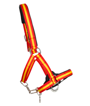 Cabezada cuadra nylon extra "Los Nietos Dressage" | Varios colores