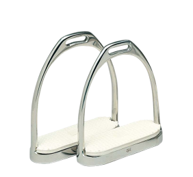 Estribo inglés inoxidable con taco