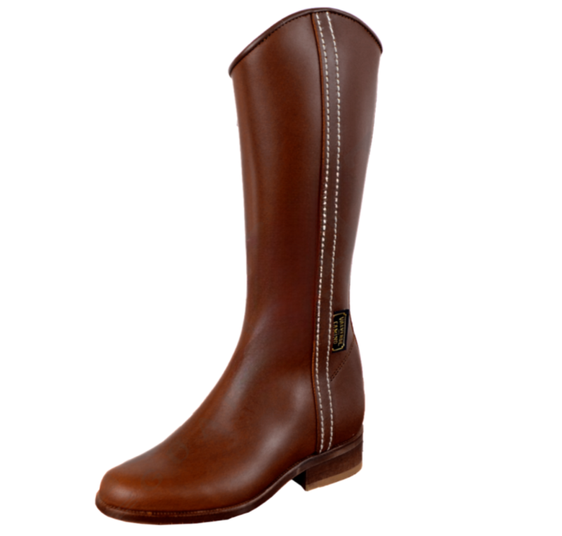 Bota niño cremallera interior | Modelo 149  | Castaña