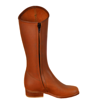 Bota cadete cremallera interior | Modelo 149 | Natural