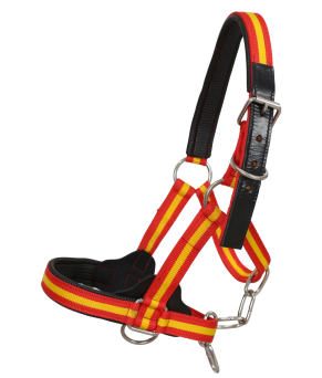 Cabezada cuadra nylon extra "Los Nietos Dressage" | Varios colores