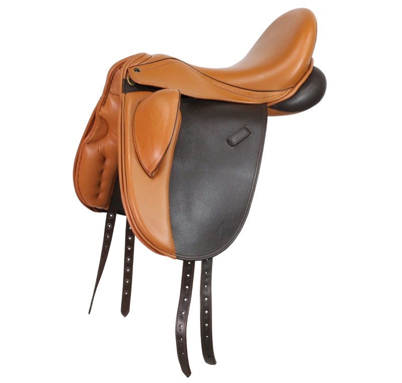 Montura doma Neuss con taco muslera | Varios colores