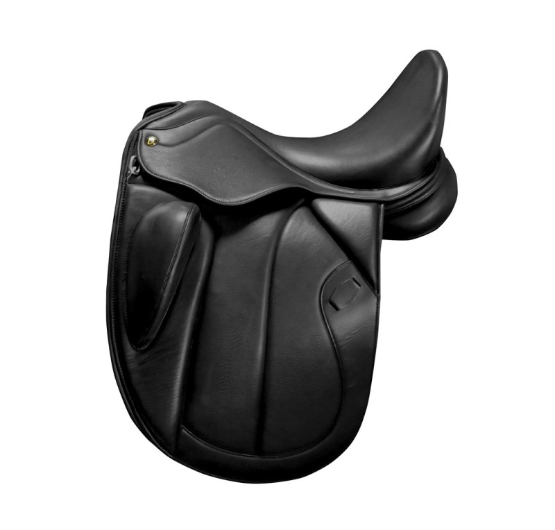 Silla inglesa de doma Castel-TM con taco muslera