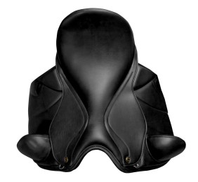 Silla inglesa de doma Castel-TM con taco muslera