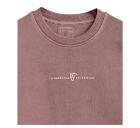 Sudadera Garment Dyed | Lavanda