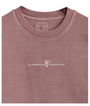 Sudadera Garment Dyed | Lavanda