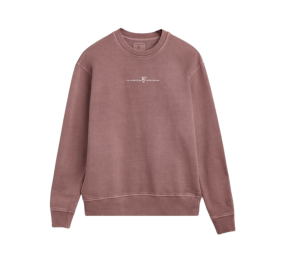 Sudadera Garment Dyed | Lavanda