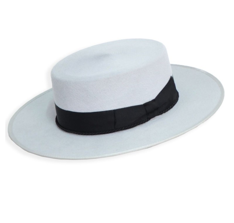 Sombrero sevillano de lana | 220 gr | Cordón con lazo