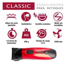Esquiladora Liberyman Classic para retoques