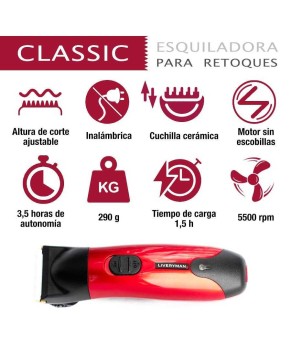 Esquiladora Liberyman Classic para retoques