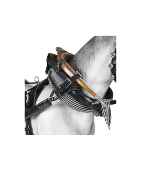 Enganche doble calesero | Cuero y nylon