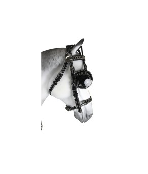 Enganche doble collarón inglés charol