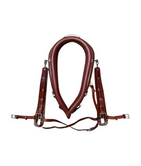 Enganche doble collarón super diplomático cuero