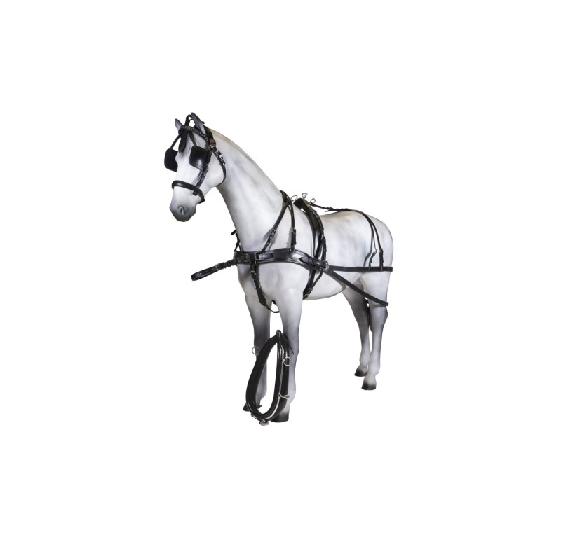 Enganche doble collarón super diplomático cuero