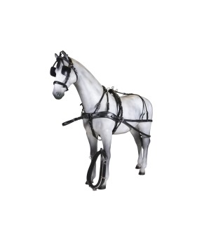 Enganche doble collarón super diplomático cuero