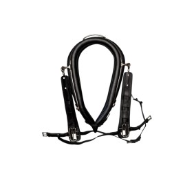 Enganche doble collarón super diplomático cuero