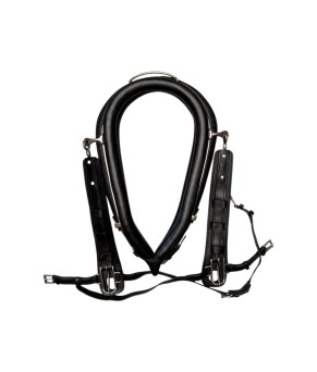 Enganche doble collarón super diplomático cuero