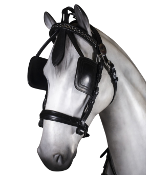 Enganche doble collarón super diplomático cuero