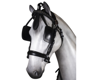 Enganche doble pecherín anatómico cuero