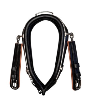 Enganche sencillo collarón inglés | Cuero y Nylon