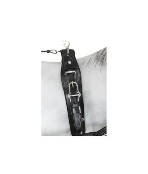 Enganche sencillo collarón inglés diplomático cuero