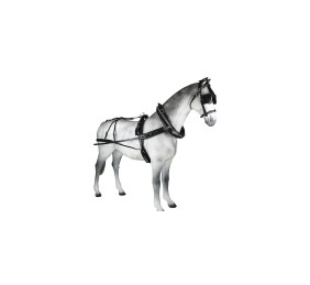 Enganche sencillo collarón inglés diplomático cuero