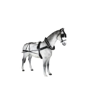 Enganche sencillo collarón inglés diplomático cuero