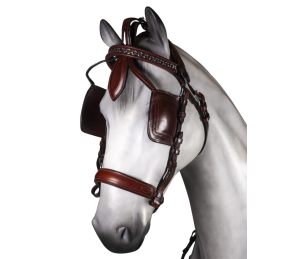 Enganche sencillo collarón super diplomático cuero