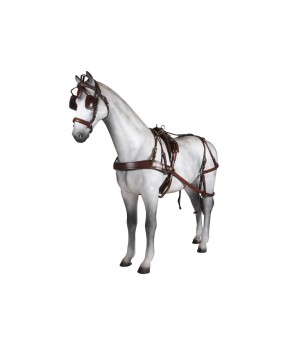 Enganche sencillo collarón super diplomático cuero