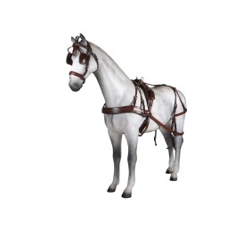 Enganche sencillo pecherín anatómico cuero