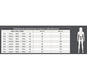 Pantalon de equitacion mathilda glam high waist