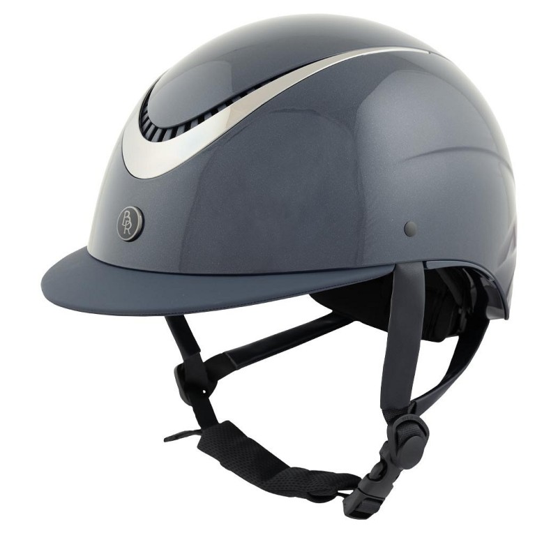 Casco de equitacion br theta glossy