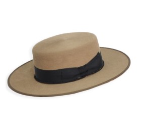 Sombrero cañero premium 250 gr | Pelo de conejo | Manila