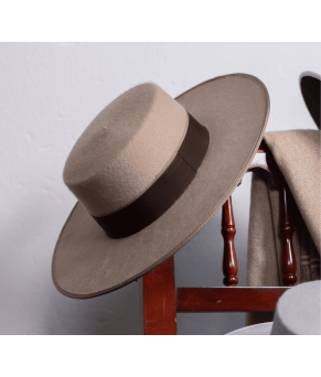 Sombrero cañero premium 250 gr | Pelo de conejo | Manila