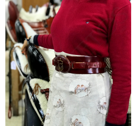 Cinturón 'Candelaria' Hebilla Personalizada | Hecho a Mano