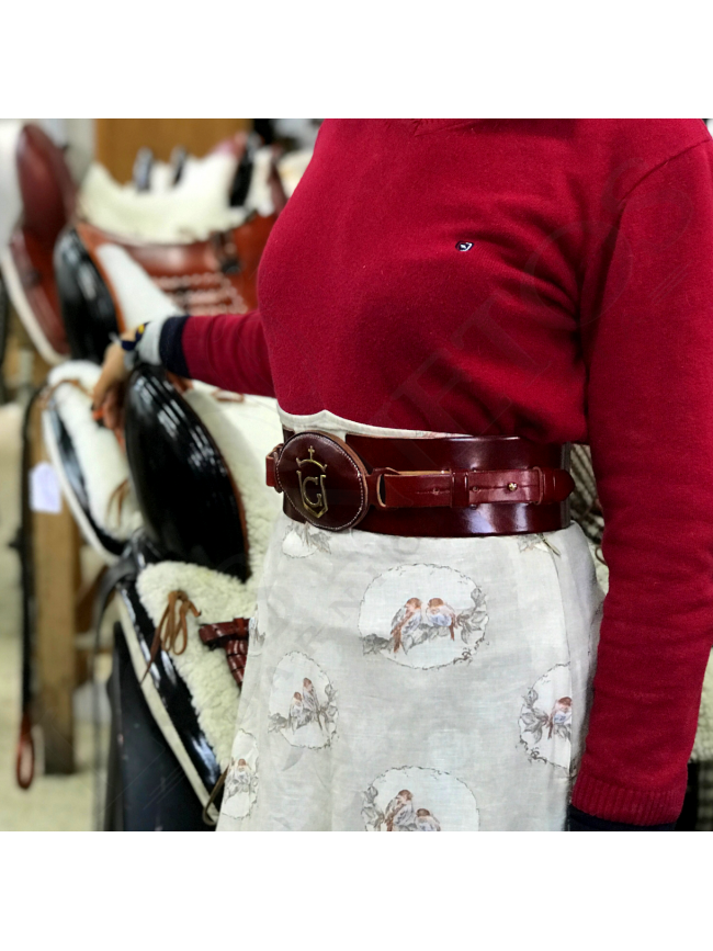 Cinturón 'Candelaria' Hebilla Personalizada | Hecho a Mano