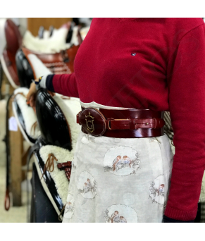 Cinturón 'Candelaria' Hebilla Personalizada | Hecho a Mano