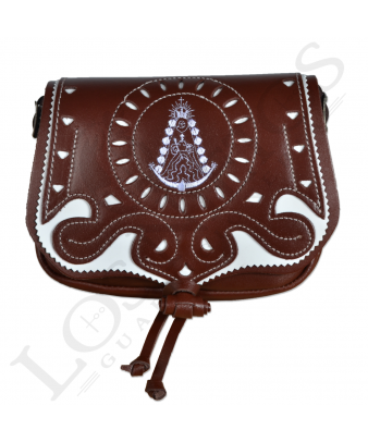 Bolso Amazonas Virgen del Rocío | Contraste blanco