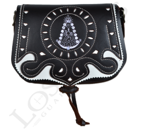 Bolso Amazonas Virgen del Rocío | Contraste blanco