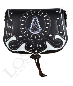 Bolso Amazonas Virgen del Rocío | Contraste blanco